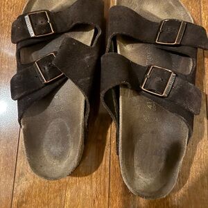 Birkenstock Arizona brown suede 41